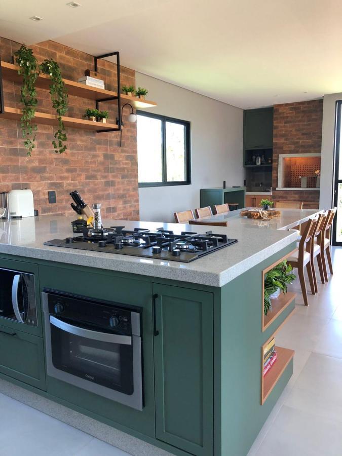 Casa Por Do Sol Com Banheira De Hidromassagem Villa Urubici Exteriör bild