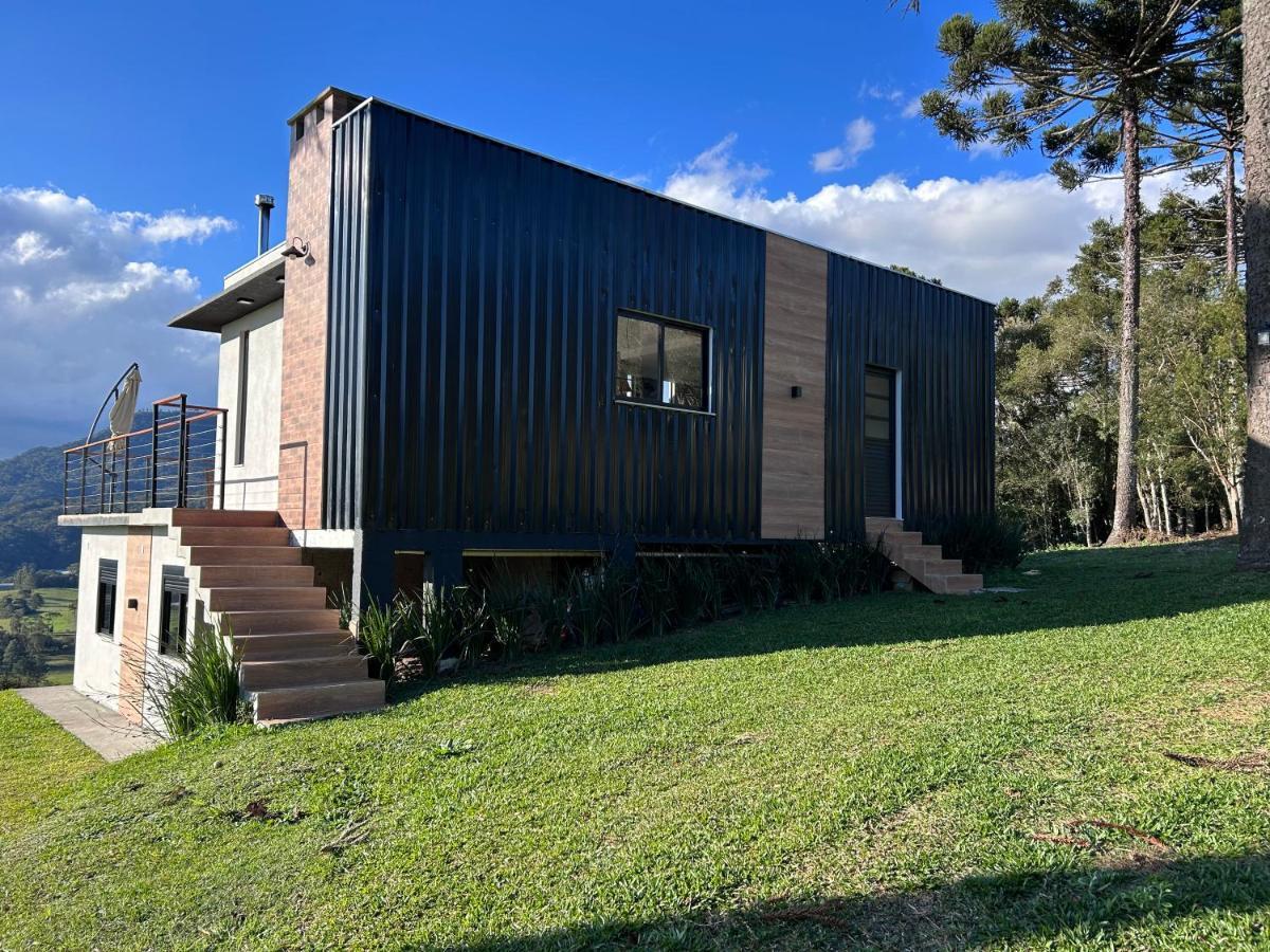 Casa Por Do Sol Com Banheira De Hidromassagem Villa Urubici Exteriör bild